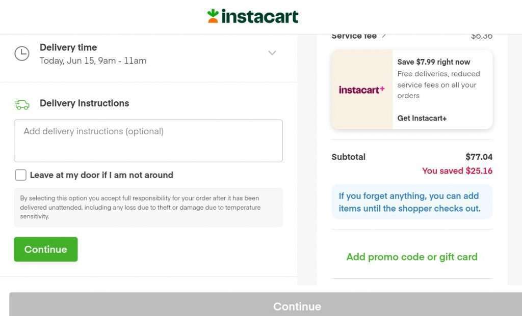 Will Instacart Deliver To A Hotel